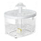 95oz/2.8L Pet Fountain, Electric Drinking Bowl Suitable for Multiple Pets, Colorless